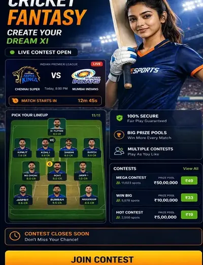 Ludo (ludo) fantasy cricket & matchday visual 3